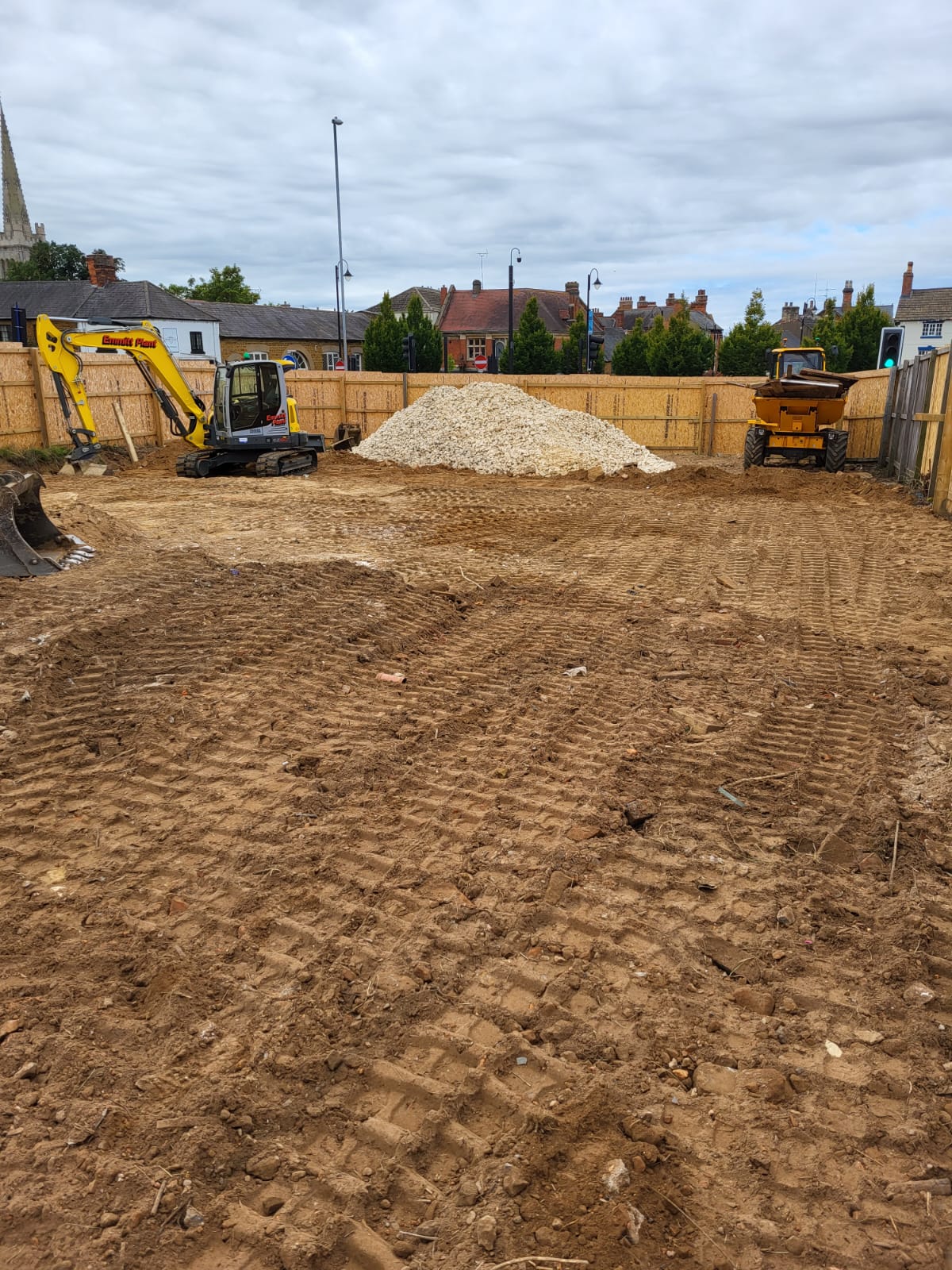 Site clearance and enabling works at Kettering